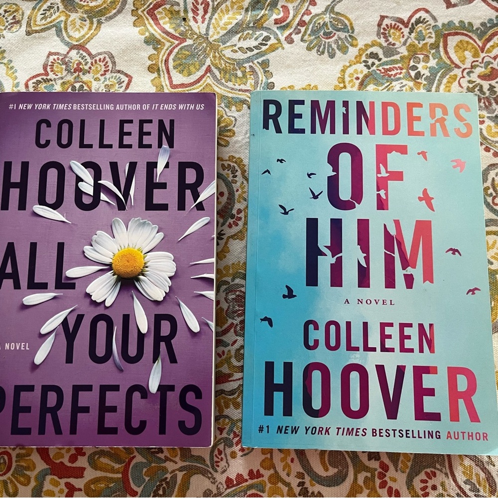 Colleen Hoover Book Set - All Your Perfects and Reminders of Him